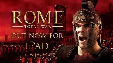 Is rome total war on ipad?