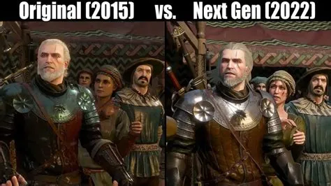 Is witcher 3 next-gen different?