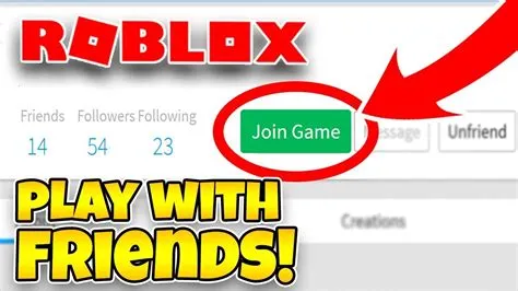 Why cant i join my friend in roblox?