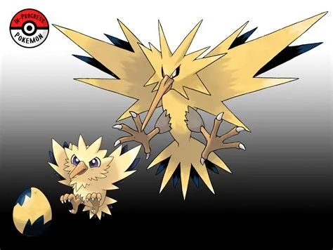 Who evolves into zapdos?