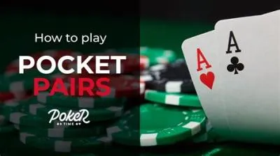 Is a pocket pair good in poker?