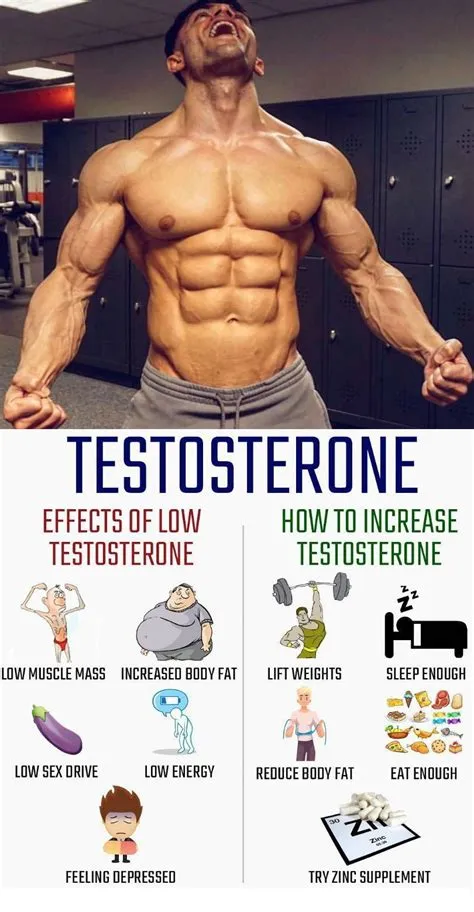 Does high testosterone build muscle?