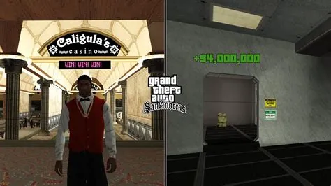 How do you trigger the casino heist in gta san andreas?