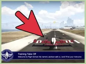 How do you unlock flight school in gta 5 story mode?