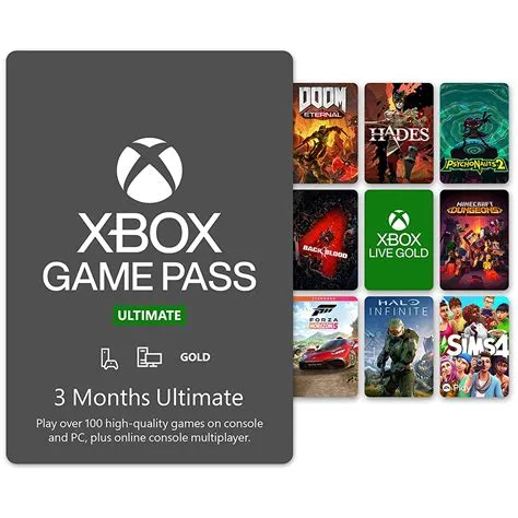 What is the monthly fee for xbox game pass?