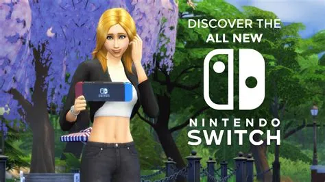 Can you get sims on nintendo switch?