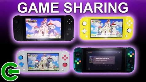 Can nintendo switch users share games?