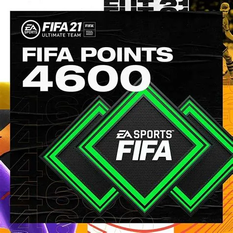 How much is 4600 fifa points in dollar?