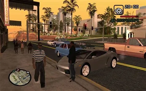 Is gta san andreas 2 player on xbox 360?