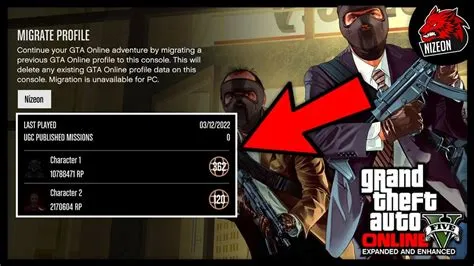 Does gta have account transfer?