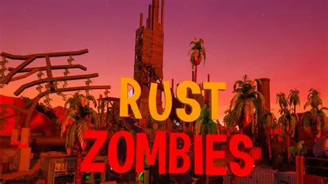 Are their zombies in rust?