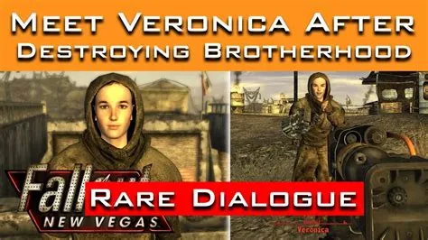 Will veronica leave me if i destroy the brotherhood?