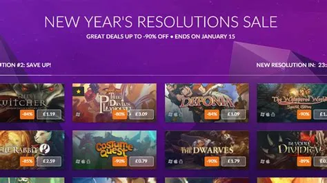 Why does gog have so many sales?