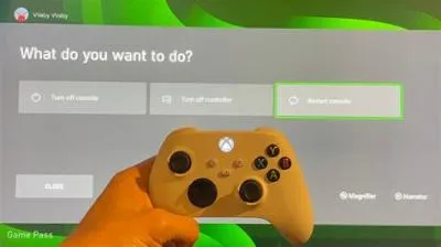 What happens if you restart your xbox series s?