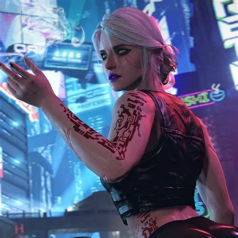 Did ciri go to cyberpunk 2077?