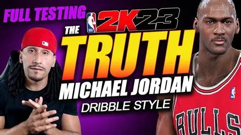 How to get michael jordan dribble style 2k23?