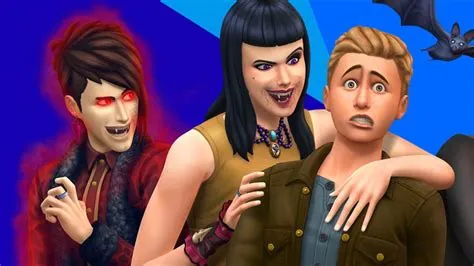 Can vampire sims turn back into humans?