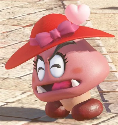 What is a female goomba called?