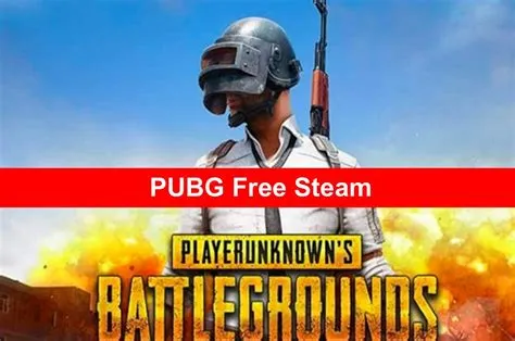 Is pubg pc still free on steam?