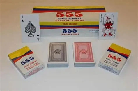 What does 555 mean in cards?