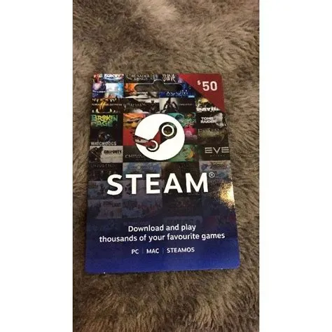 Is there steam card in australia?