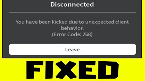 Is error code 268 a ban?