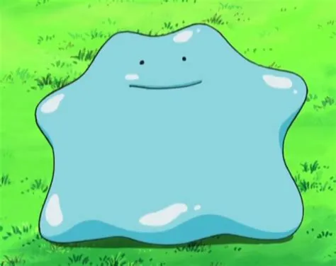 Is blue ditto shiny?