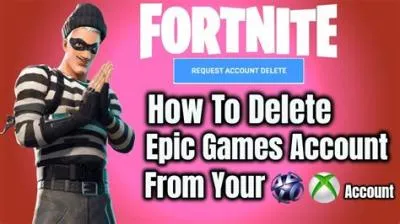 How do i delete my fortnite account on xbox?