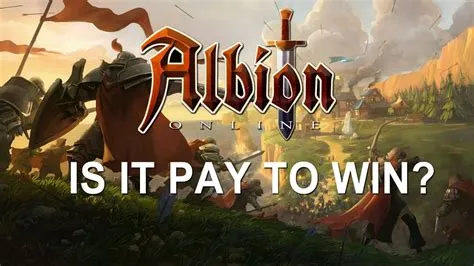 Is albion online pay-to-win?