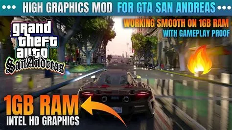 Can 1gb ram play gta san andreas?