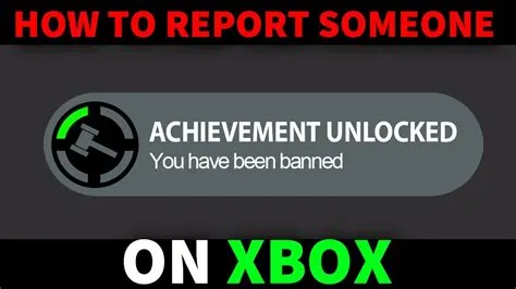 Can people on xbox see if you report them?