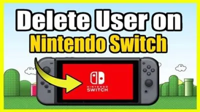 Can i delete my switch account?