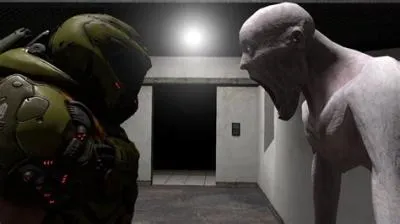 Can doom slayer beat scp 096?