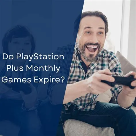 Do playstation plus games expire?