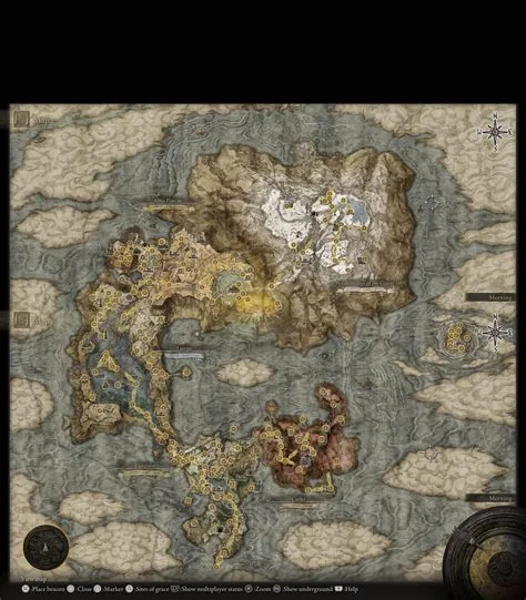 How large is elden ring map?