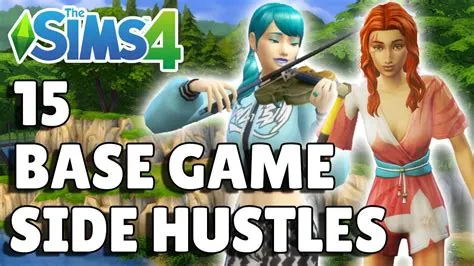 What are side hustles in sims 4?