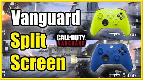 Can you play split screen on cod vanguard?