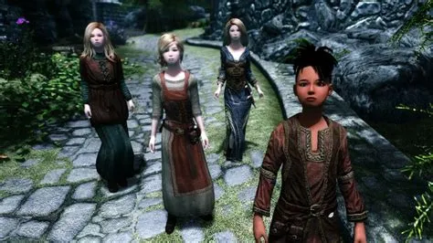 Who are the two vampire children in skyrim?