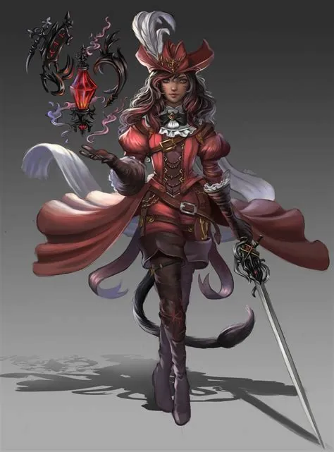 Is the red mage a girl?