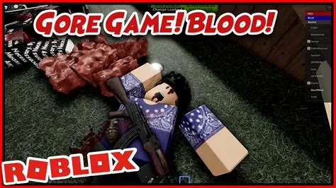 Is gore allowed on roblox?