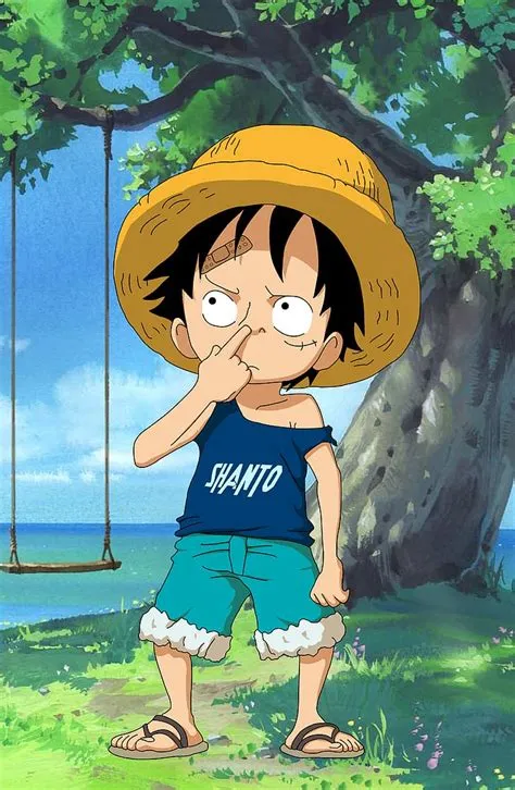 Did luffy have a kid?