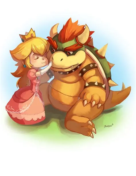 Does peach actually love bowser?