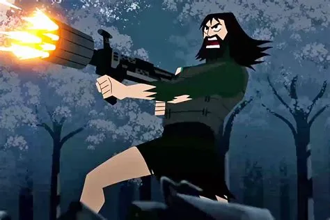 Does samurai jack show blood?