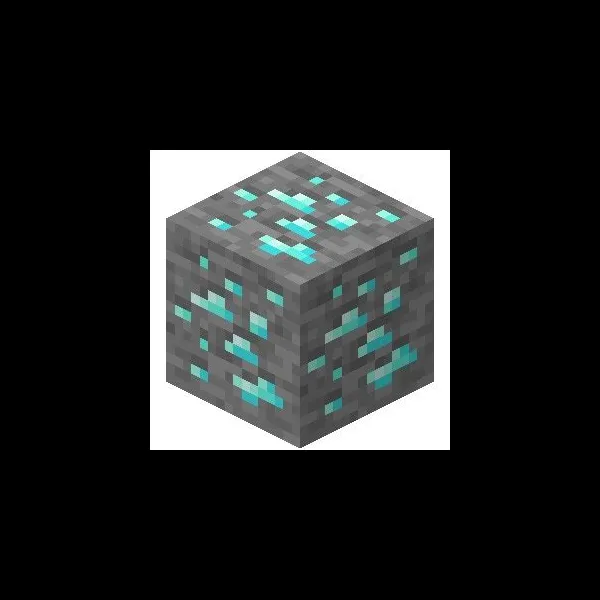 How rare is diamond in minecraft?