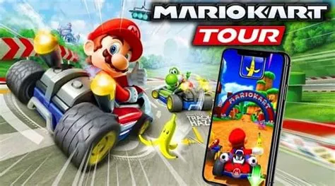 Is mario kart tour on laptop?