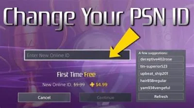 Can you reuse psn id?