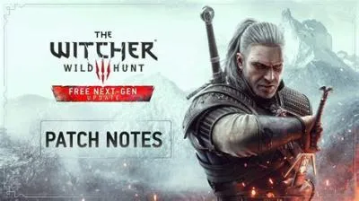 Is witcher 3 version 4.00 the next gen update?