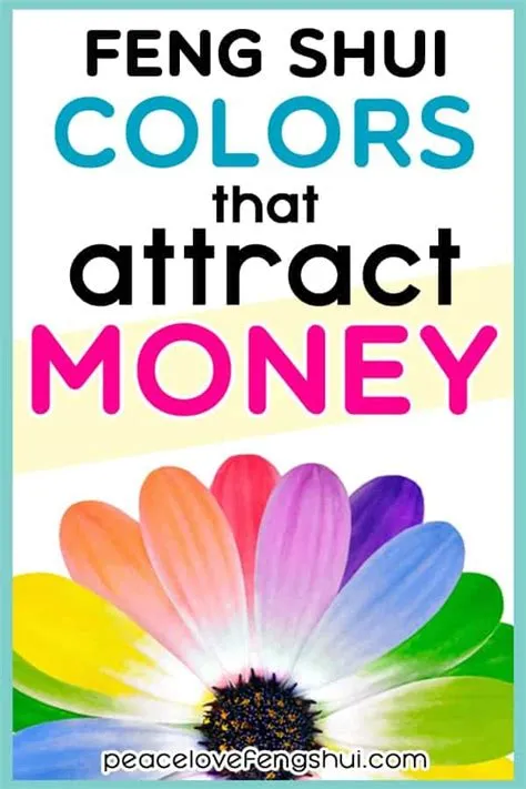 What color is lucky for wealth?