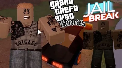 Is roblox jailbreak like gta?