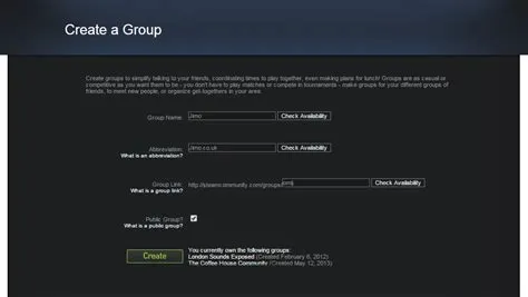 Are steam groups private?